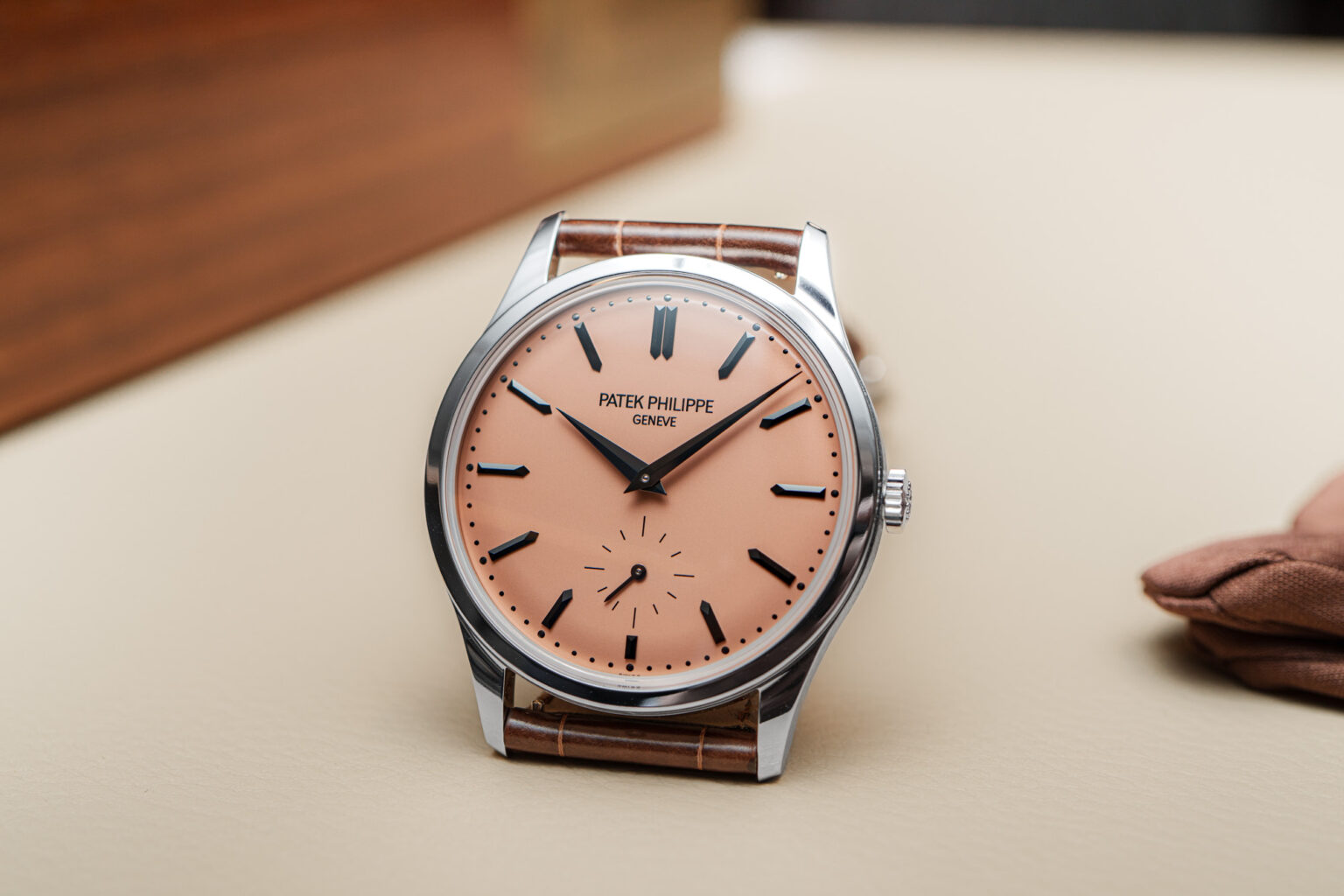 ساعت مچی Patek Philippe Salmon Calatrava 6196P Watch