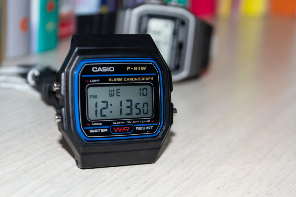 ساعت مچی کاسیو f-91w