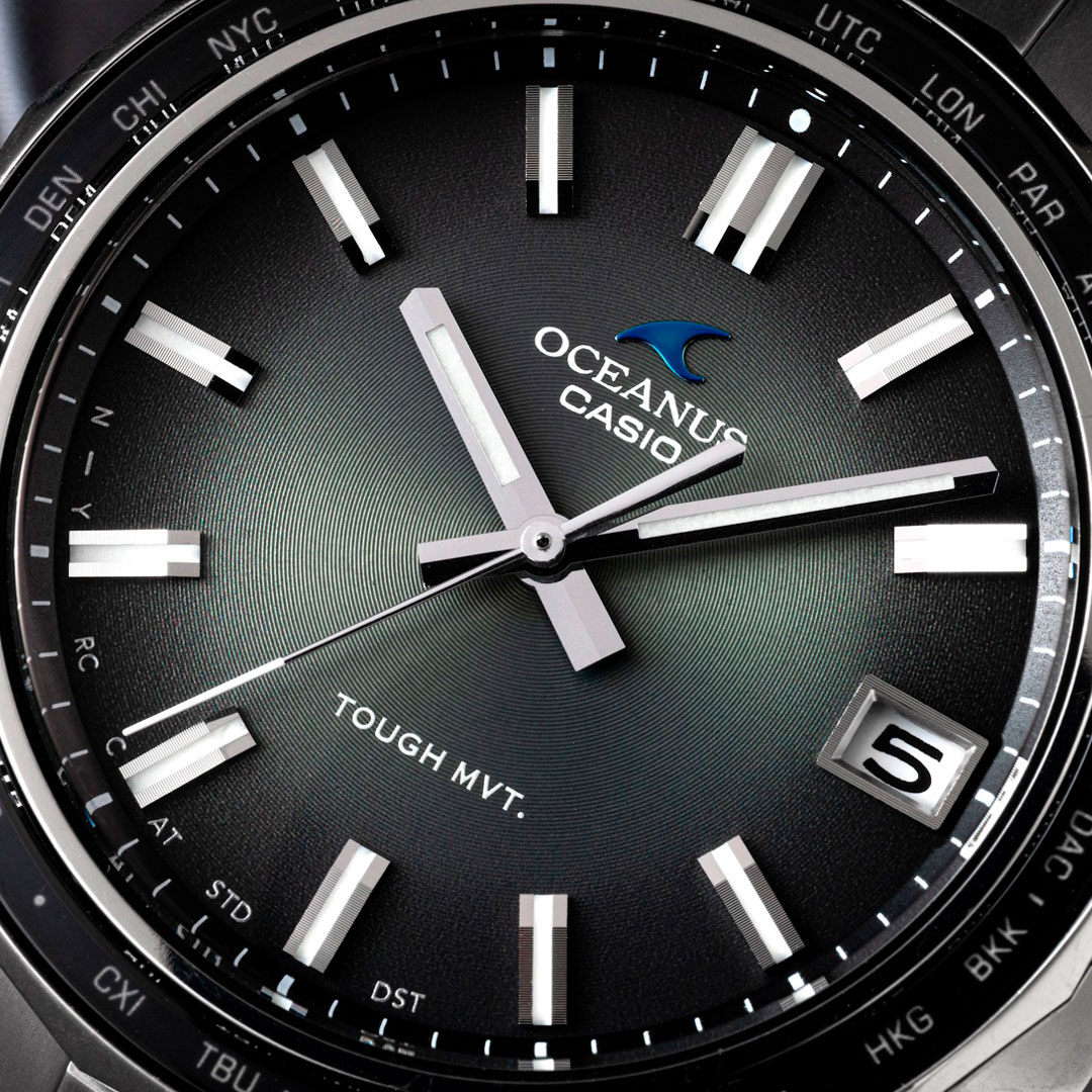 جزئیات گرادیانت دیال OCW-S400RA — ساعت کاسیو