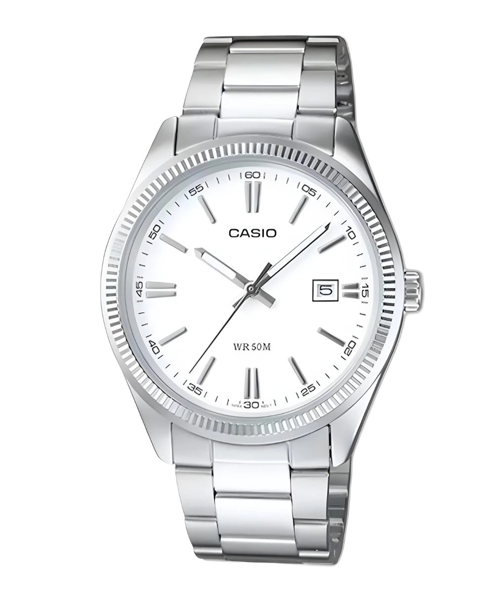 ساعت مچی زنانه کاسیو casio بند فلزی مدل mtp-1302pd-3av