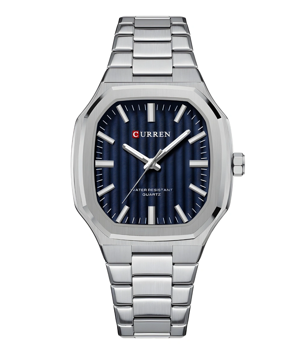 ساعت مچی مردانه کورن curren بند فلزی مدل 8458 bb